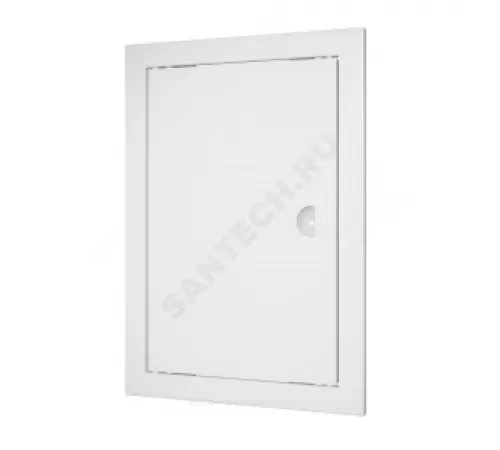 Люк-дверца с фланцем и ручкой пластик 400х600 с ручкой Evecs Л Л4060Р