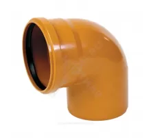 Отвод PP-B коричневый Дн 160х87гр б/нап в/к RTP (РосТурПласт) 36886