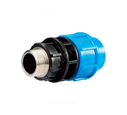 Муфта компрессионная Дн 32х1" НР Ру16 ПРО Джилекс 9161