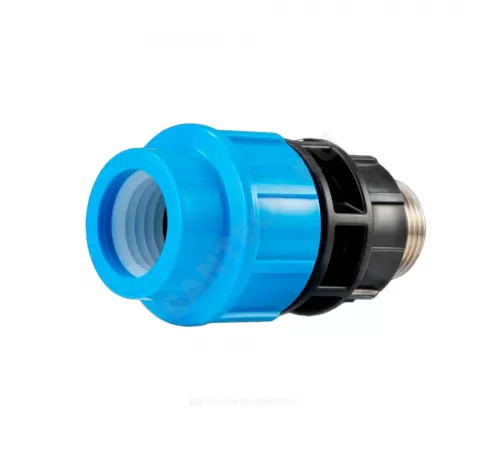 Муфта компрессионная Дн 32х1" НР Ру16 ПРО Джилекс 9161