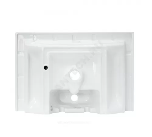 Умывальник мебельный Fest 60 1 отверстие под смеситель по центру белый Sanita Luxe WB.FN/Fest/60-C/WHT.G/S1