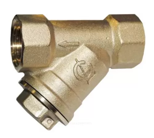 Фильтр сетчатый Y-образный латунь Ду 15 Ру16 1 1/2" ВР ГАЛЛОП 118001