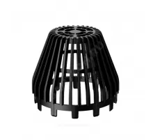 Листвоуловитель выпуклый PP Дн 110 для балконных воронок Fachmann 04.101