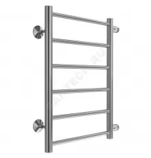 Полотенцесушитель водяной нерж сталь Лесенка (1") НР 400х600мм 6П боковое подключение Аврора Терминус 4670078529862