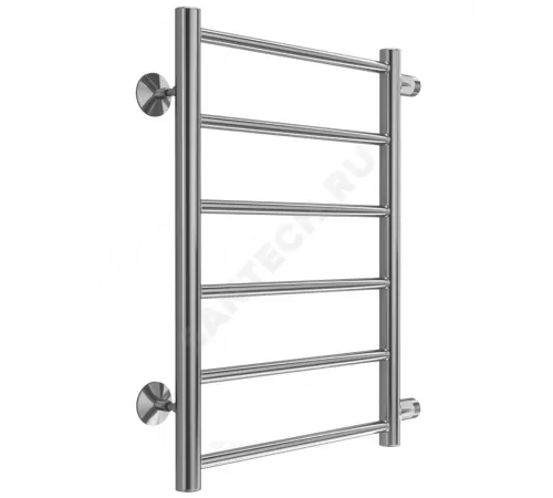 Полотенцесушитель водяной нерж сталь Лесенка (1") НР 400х600мм 6П боковое подключение Аврора Терминус 4670078529862