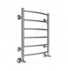 Полотенцесушитель водяной нерж сталь Лесенка (1/2") ВР 500х600мм 6П нижнее подключение Классик Терминус 4670078530226