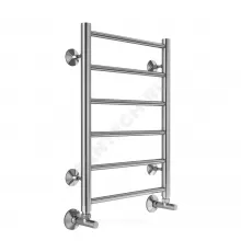 Полотенцесушитель водяной нерж сталь Лесенка (1/2") ВР 400х600мм 6П нижнее подключение Аврора Терминус 4670078529879