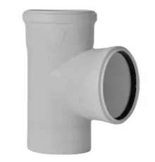 Тройник PP-M бесшумный белый Дн 110х50х87гр б/нап в/к RTP (РосТурПласт) 36513