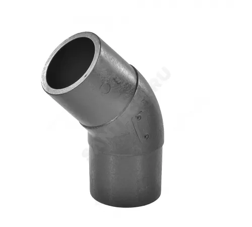 Отвод спигот ПЭ100 Дн 160х45гр Ру16 SDR11