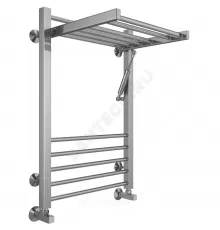 Полотенцесушитель водяной нерж сталь Лесенка (1/2") ВР 500х800мм 12П нижнее подключение Валенсия Терминус 4670078529473