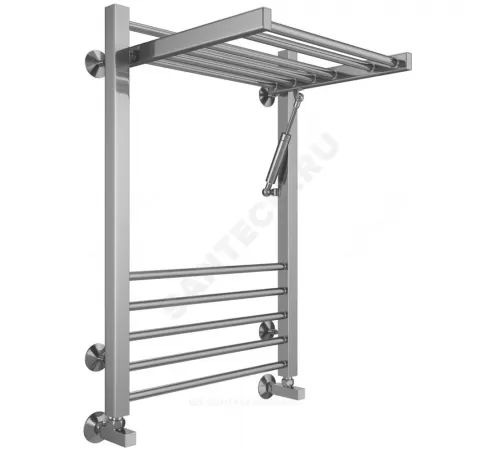 Полотенцесушитель водяной нерж сталь Лесенка (1/2") ВР 500х800мм 12П нижнее подключение Валенсия Терминус 4670078529473