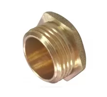 Заглушка латунь Ду 20 (3/4") НР VALFEX VF.583.L.034