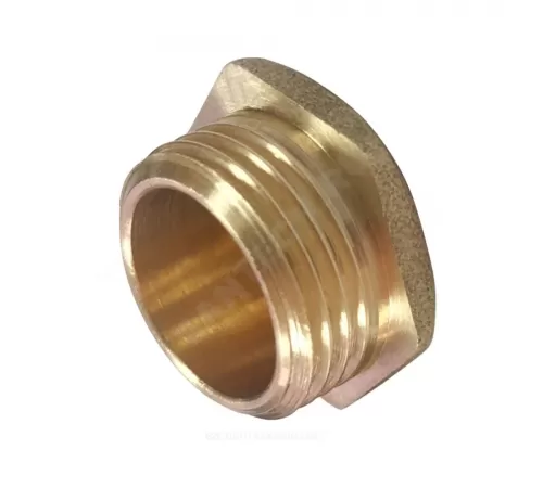 Заглушка латунь Ду 15 (1/2") НР VALFEX VF.583.L.012