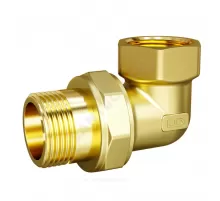 Соединитель латунь американка Ду 15 (1/2") угловой ВР/НР LD LD.65.534.15