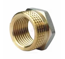 Футорка латунь Ду 15 (1/2"хМ10х1) под термодатчик НР/ВР Апогей 310010