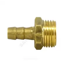 Переходник штуцерный латунь неразъемный для шланга Дн 10х1/2" НР Цветлит ZW50119