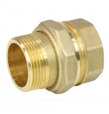 Соединитель латунь американка Ду 15 (1/2") прямой ВР/НР LD LD.65.520.15