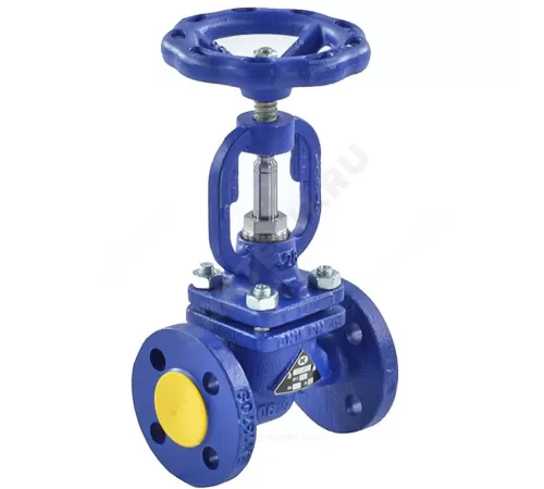 Клапан запорный сталь 215F Ду 65 Ру40 Тмакс=400 оС фл сальниковый Zetkama 215F065E01