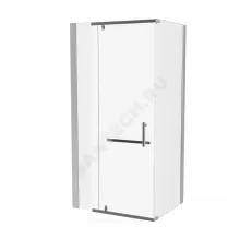 Ограждение душевое Arena Square 900х900х2000 мм без поддона квадратная прозрачное стекло Мирсант УТ000058036