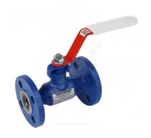 Кран шаровой сталь 11с67п Ду 15 Ру40 фл L=130мм полнопроходной Маршал Цф.00.1.040.015