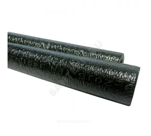 Трубка вспененный полиэтилен SUPER PROTECT BLACK 16/6 L=2м Тмакс=95°C в защитной оболочке черный Energoflex EFXT016062SUPRBK-400