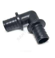 Угольник для PE-X труб аксиальный PPSU Дн 32 РОС