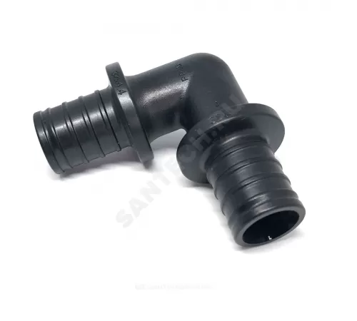 Угольник для PE-X труб аксиальный PPSU Дн 32 РОС