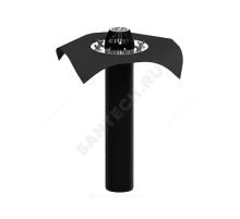 Воронка кровельная с вертикальным выпуском PP Дн 110 c листвоуловителем, прижимным фланцем из нержавеющей стали Татполимер ТП-01.100/6/В