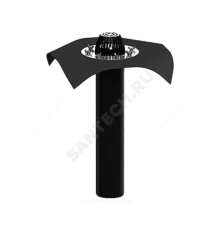Воронка кровельная с вертикальным выпуском PP Дн 110 c листвоуловителем, прижимным фланцем из нержавеющей стали Татполимер ТП-01.100/6/В