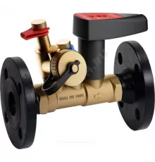 Клапан балансировочный ручной латунь FODRV Ду 40 Ру16 фл Kvs=22м3/ч с измерительными ниппелями Venturi BROEN 4755500H-001005 .