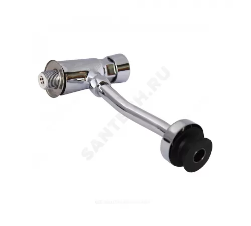 Кран для писсуара нажимной латунь с декоративной чашкой Selena