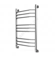 Полотенцесушитель водяной нерж сталь Лесенка Ду 25 (1") НР 400х600мм 7П нижнее подключение в/к соединитель (1"х3/4") Элит-Вектра Элит-Металл В-33-03