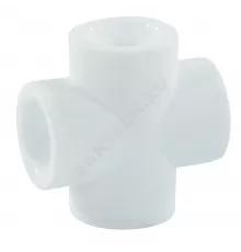 Крестовина PP-R белая Дн 25 внутренняя пайка RTP (РосТурПласт) 10592