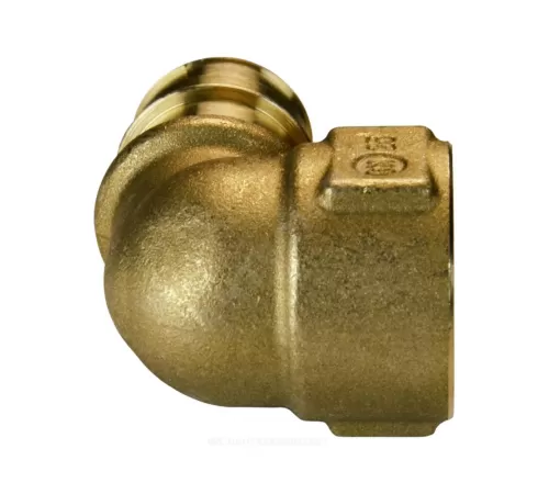 Угольник для PE-X труб радиальный латунь Дн 20х1/2" ВР GX129 Giacomini GX129Y034