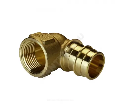 Угольник для PE-X труб радиальный латунь Дн 20х1/2" ВР GX129 Giacomini GX129Y034