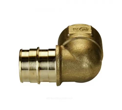 Угольник для PE-X труб радиальный латунь Дн 20х1/2" ВР GX129 Giacomini GX129Y034