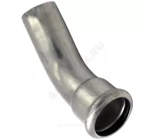 Отвод сталь нерж AISI 316L 90гр Дн 54 Ру16 пресс/труба Inoxpres RM 181054901