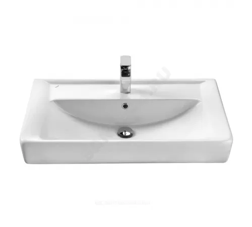 Умывальник мебельный Тигода 80 1 отверстие под смеситель по центру Santek 1.WH30.2.084