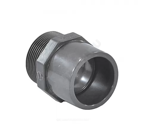 Ниппель НПВХ переходной Дн 110/90х2 1/2" Ру10 НР под клеевое соединение Агригазполимер 206-065