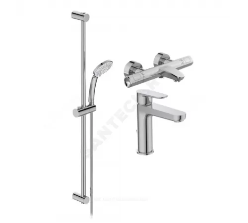Промо-комплект для ванны с душем CERATHERM T100 Ideal Standard BC985AA