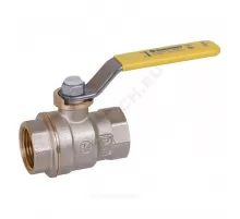 Кран шаровой латунь никель газ R730G Ду 8 ВР полнопроходной рычаг Giacomini R730GAX001