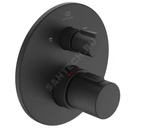 Смеситель встраиваемый для ванны с душем термостат CERATHERM T100 Ideal Standard A5814XG