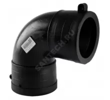 Отвод электросварной ПЭ100 Дн 40х90гр Ру16 SDR11 Type B TEGA 1819013