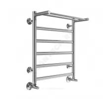 Полотенцесушитель водяной нерж сталь Лесенка (1/2") ВР 500х600мм 6П нижнее подключение Хендрикс Терминус 4670078530400