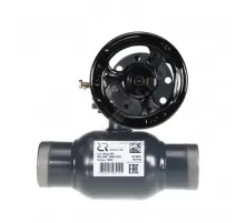 Кран шаровой сталь Jip-R Premium WW Ду 200 Ру25 п/привар с редуктором Ридан 065N0156GR