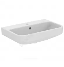 Умывальник подвесной i.life S 60 1 отверстие под смеситель по центру белый Ideal Standard T458301