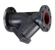 Фильтр сетчатый Y-образный чугун Ду 65 Ру16 фл ФСФ с пробкой Ридан 082X4066R