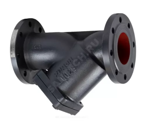 Фильтр сетчатый Y-образный чугун Ду 65 Ру16 фл ФСФ с пробкой Ридан 082X4066R
