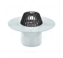 Воронка кровельная HL62P с вертикальным выпуском ПВХ Дн 160 с листвоуловителем, теплоизоляцией HL HL62P/5