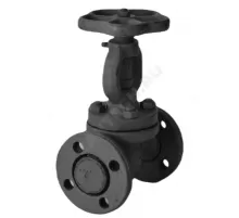 Клапан запорный сталь 15с52нж9 Ду 20 Ру63 Тмакс=400 оС фл КЗ 21200